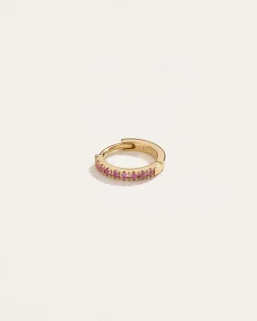 8mm Pavé Huggie