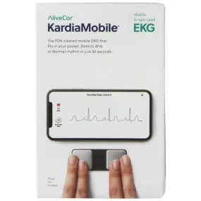 AliveCor KardiaMobile 1-Lead Personal EKG Monitor with Phone Clip