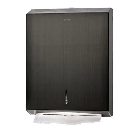 Alpine C-Fold/Multifold Paper Towel Dispenser, Stainless Steel Brushed Antique Nickle - ALP480-AN