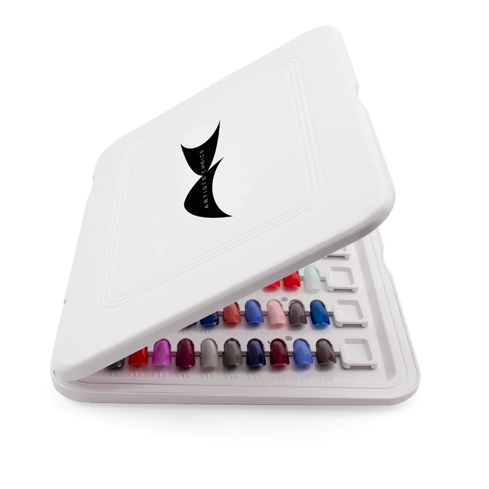 Artists Choice Nail Colour Book - 120 Tips