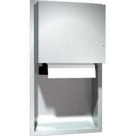 ASI 045224 Commercial Paper Towel Dispenser, Recessed-Mounted, Stainless Steel