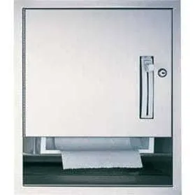 ASI 04523-9 Commercial Paper Towel Dispenser, Recessed-Mounted, Stainless Steel