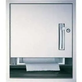 ASI 04523 Commercial Paper Towel Dispenser, Recessed, Stainless Steel