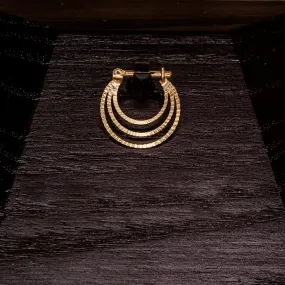 Brilliant Soul Clicker in Yellow Gold