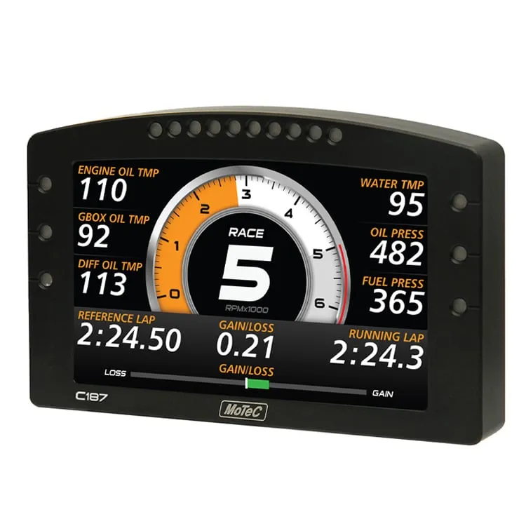 C187 7" COLOR DISPLAY LOGGER W/USB