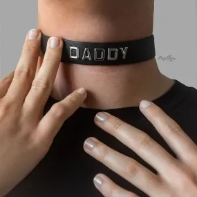 DADDY Word Band Collar