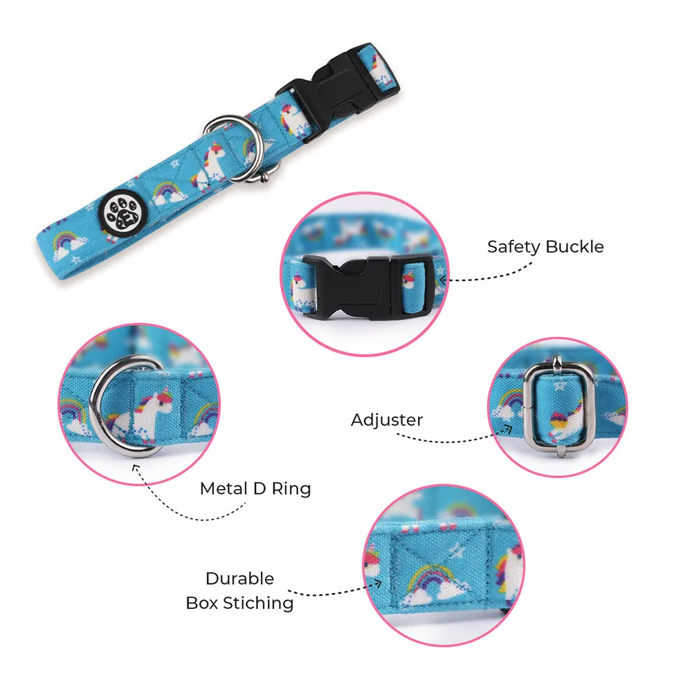 Dear Pet Majestic Unicorns Dog Collar