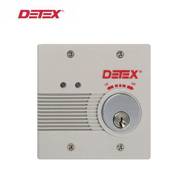 Detex - DTX-EAX-2500SK - Exit Alarm - Surface Mount - Magnetic Switch - Plug-in Transformer - Extended Bypass - 24VDC