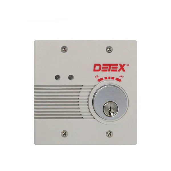 Detex - DTX-EAX-2500SK - Exit Alarm - Surface Mount - Magnetic Switch - Plug-in Transformer - Extended Bypass - 24VDC