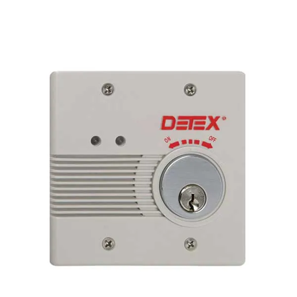Detex - EAX-2500F - Exit Alarm - Flush Mount - Extended Bypass - AC/DC
