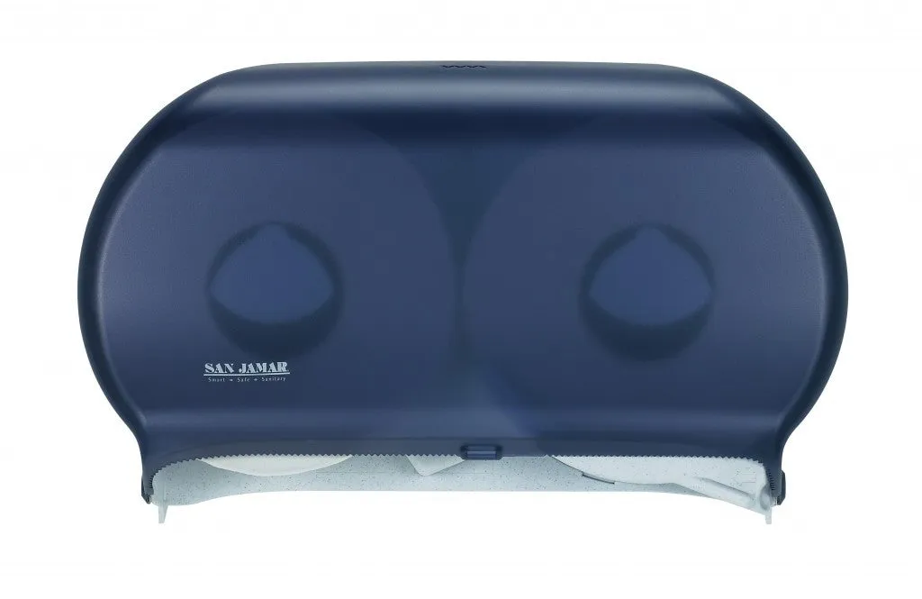 DISPENSER/ Toilet Tissue/ 9" Jumbo/ San Jamar Twin 9" Item# R4000TBK