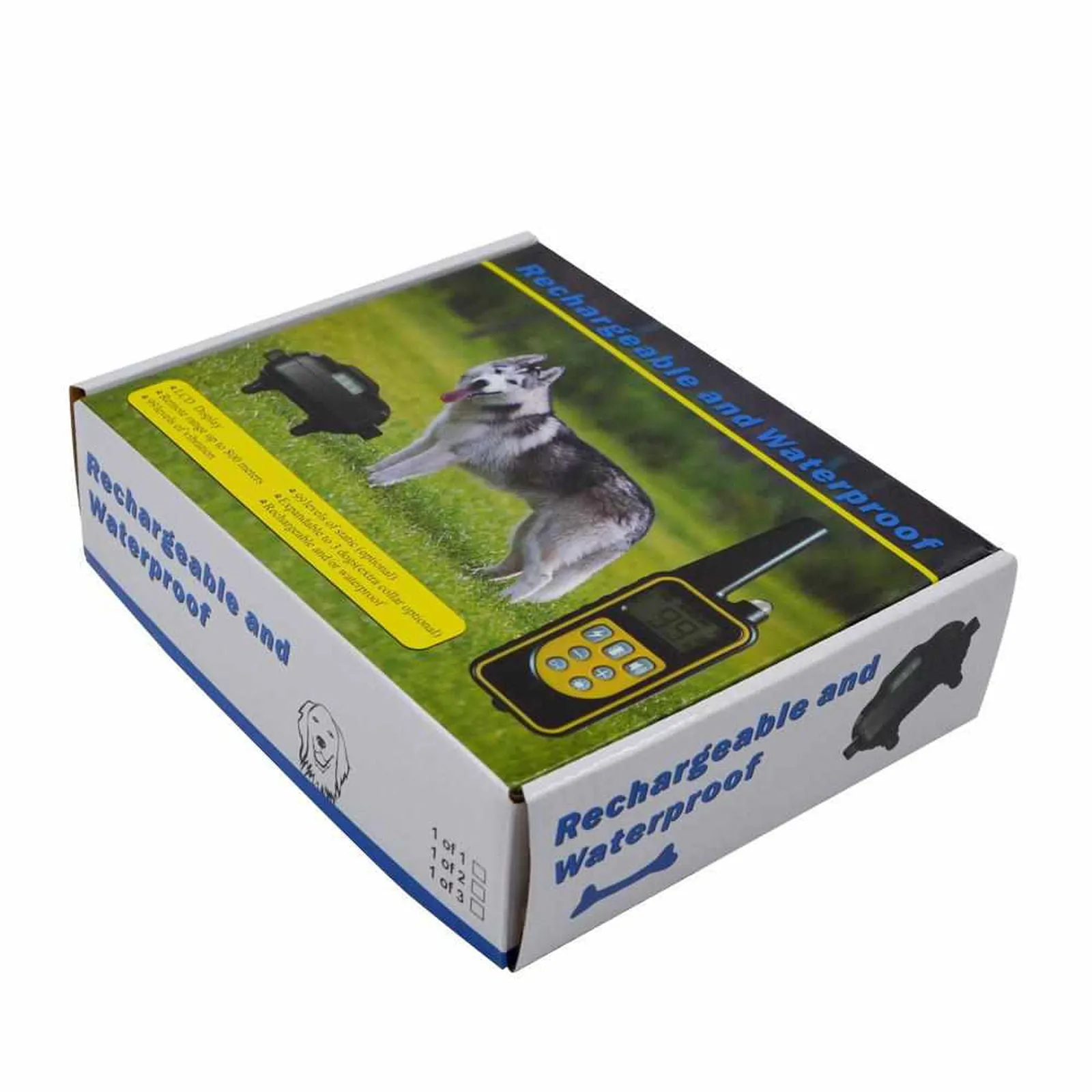 Dog Training Collar - Vibration Electric Shock Collars For Dogs IP7 Waterproof