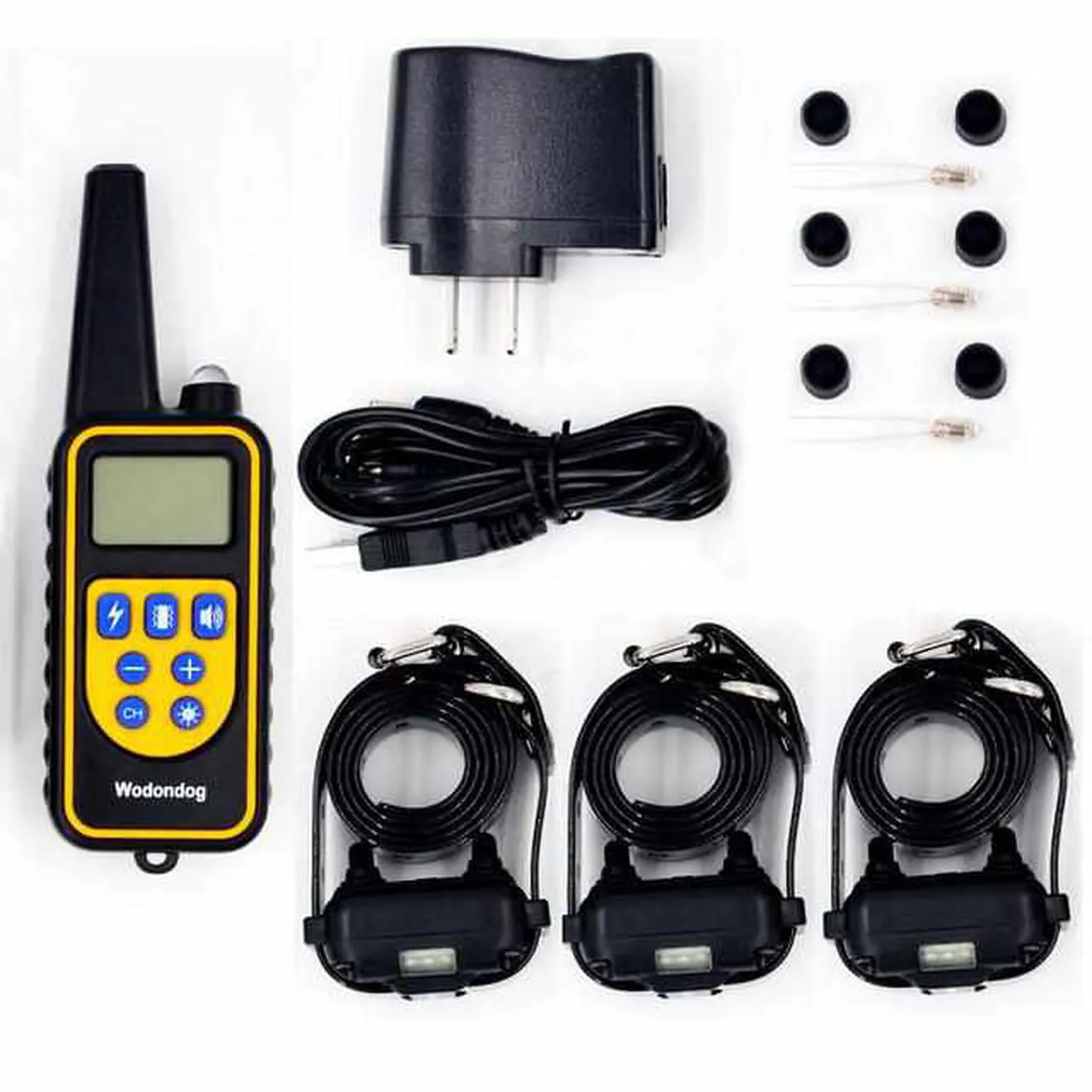 Dog Training Collar - Vibration Electric Shock Collars For Dogs IP7 Waterproof