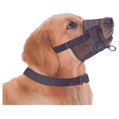 Dogline Nylon Adjustable Mesh Muzzle Dog