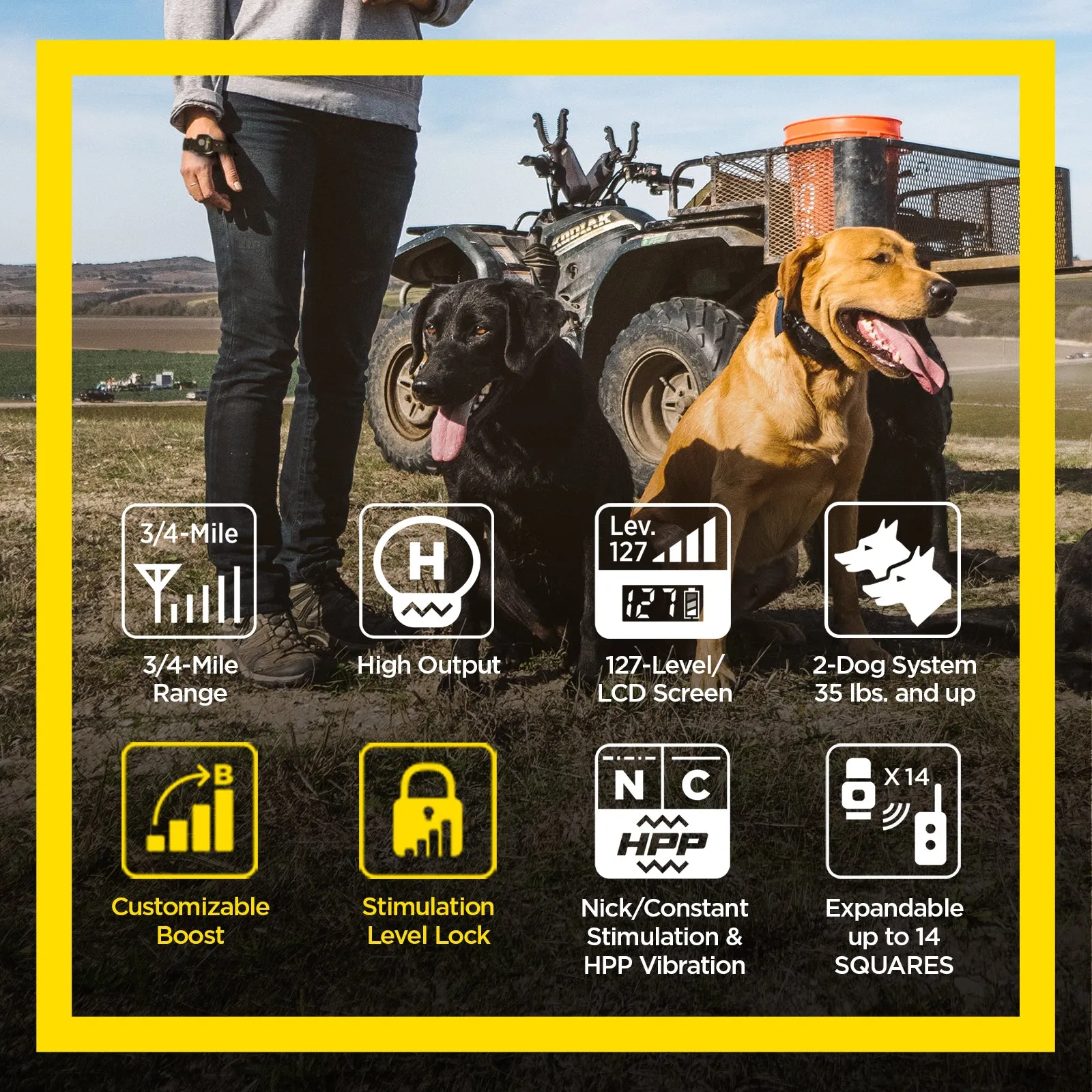Dogtra 1902S Handsfree Plus with Boost & Lock