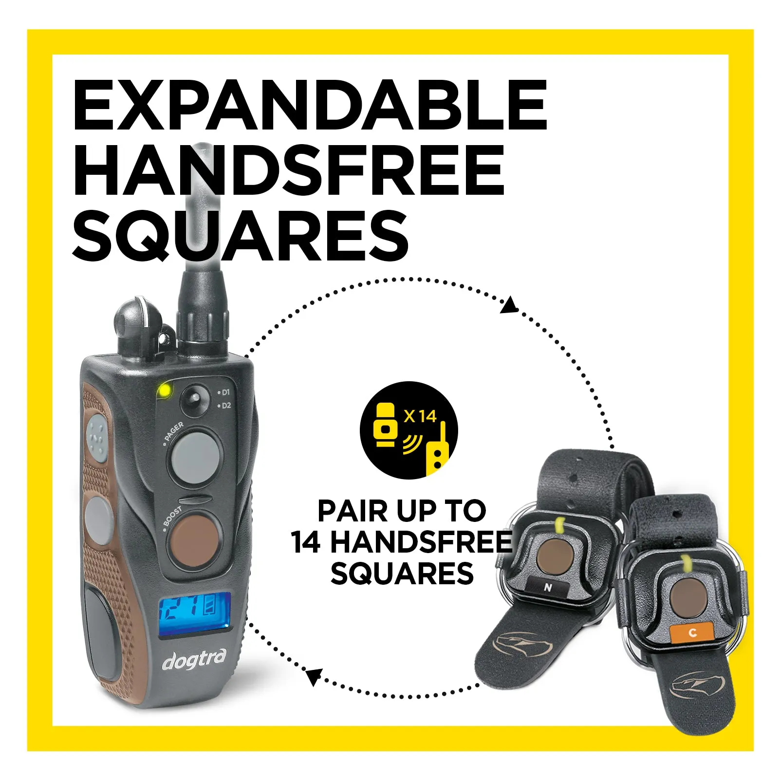Dogtra 1902S Handsfree Plus with Boost & Lock