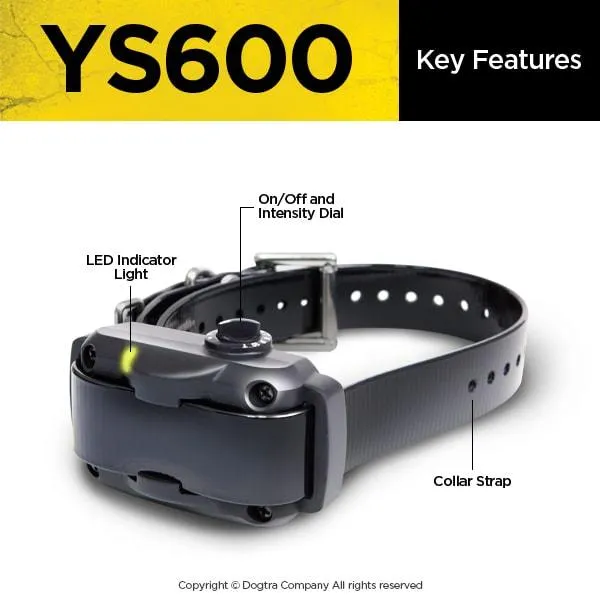 Dogtra YS600 Bark Control Collar