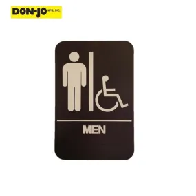 Don-Jo - HS 9060 01 - ADA Sign