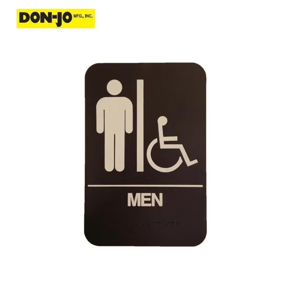 Don-Jo - HS 9060 01 - ADA Sign