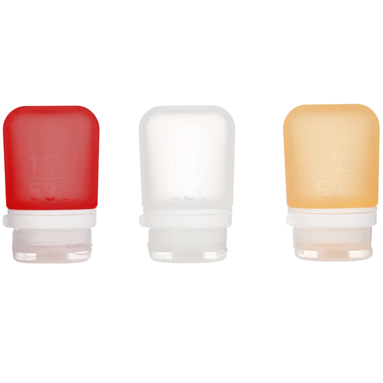 GoToob  Squeezable Silicone Travel Bottle 1.7 oz (3 Pack)