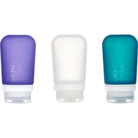 GoToob  Squeezable Silicone Travel Bottle 2.5 oz (3-Pack)