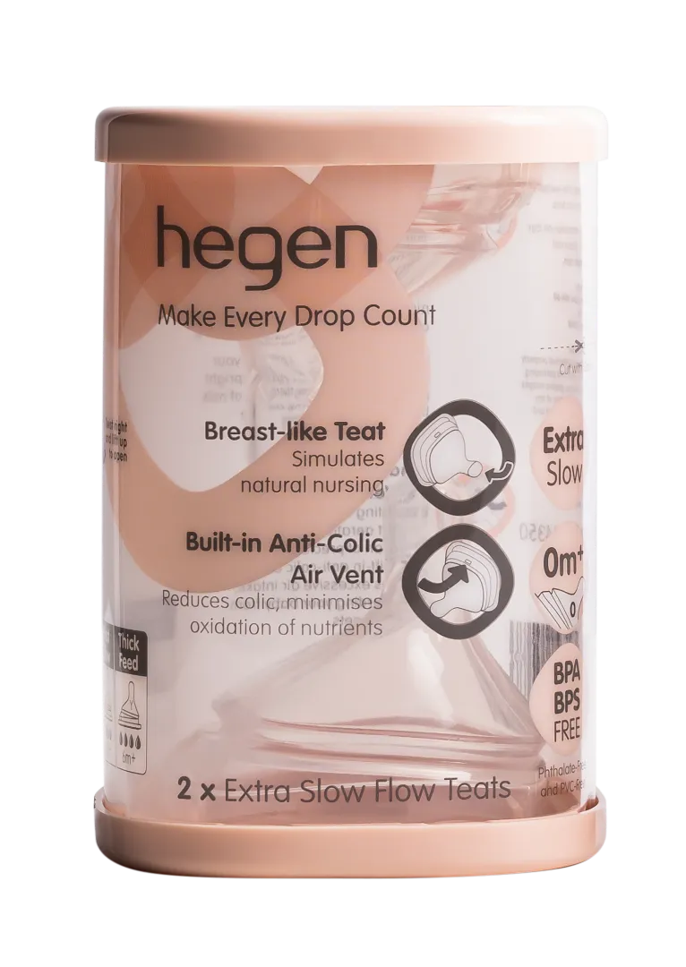 Hegen Teat Extra Slow Flow (2-pack)