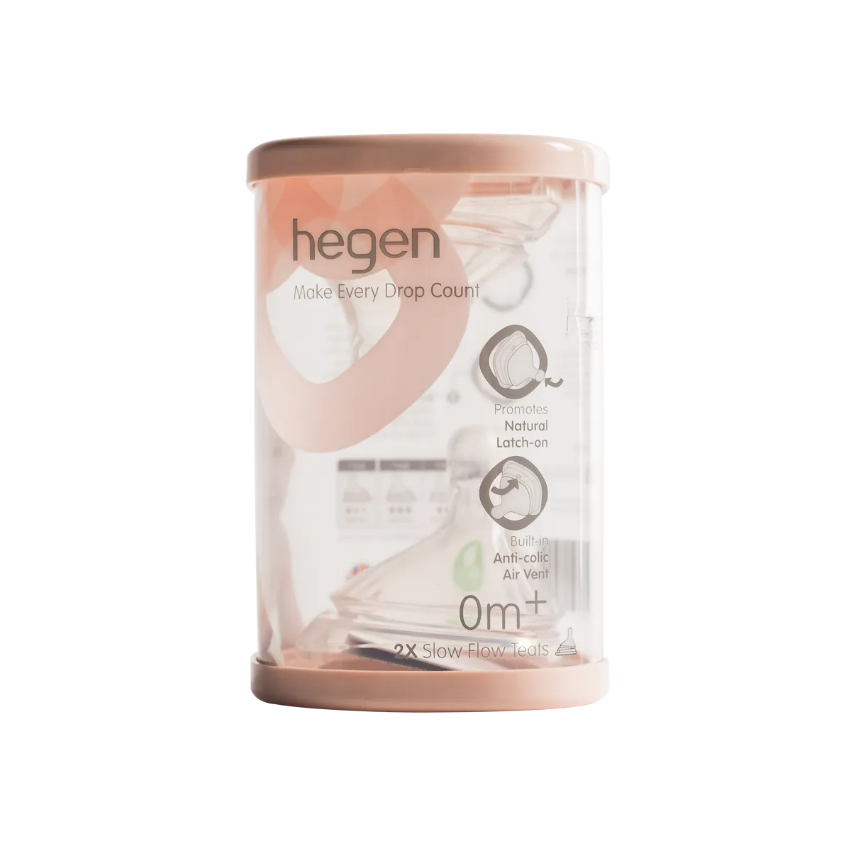 Hegen Teat Slow flow (2-pack)