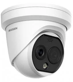 Hikvision DS-2TD1228T-2/QA Bi-spectrum Thermography Network Turret Camera