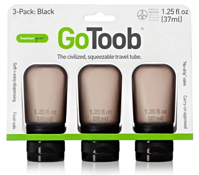 Humangear GoToob 37mL (pack of 3)