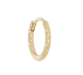 Metier 9ct Original Round Clicker Hoop (Single)