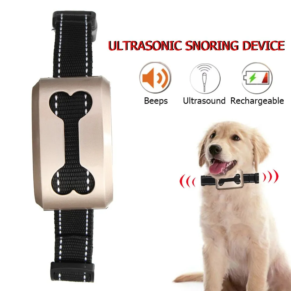 Rechargeable Anti-Bark Collar - Effective & Gentle Training Solution!