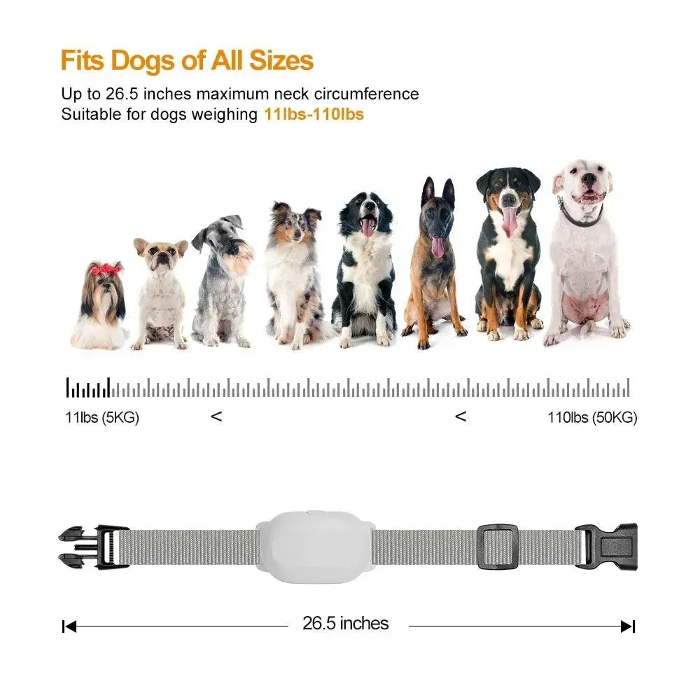 Remote Dog Trainer Collar – Intelligent, anti-bark, waterproof, shock control.