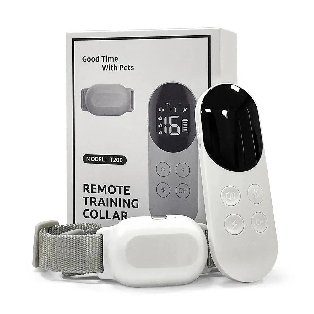 Remote Dog Trainer Collar – Intelligent, anti-bark, waterproof, shock control.