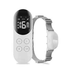 Remote Dog Trainer Collar – Intelligent, anti-bark, waterproof, shock control.