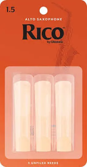 Rico - Alto Sax - 1.5 - 3 Pack