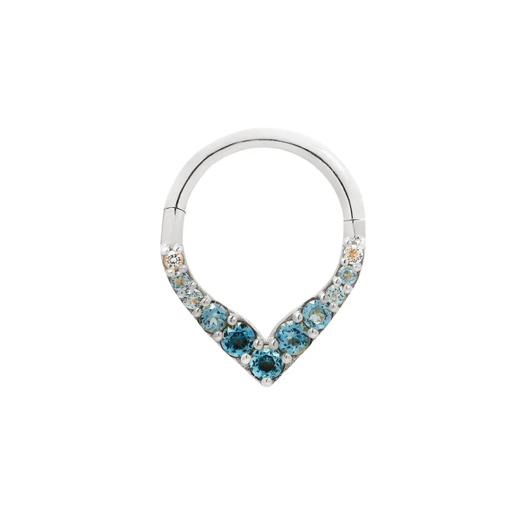 Rise   Shine - Blue Topaz Ombre - Clicker