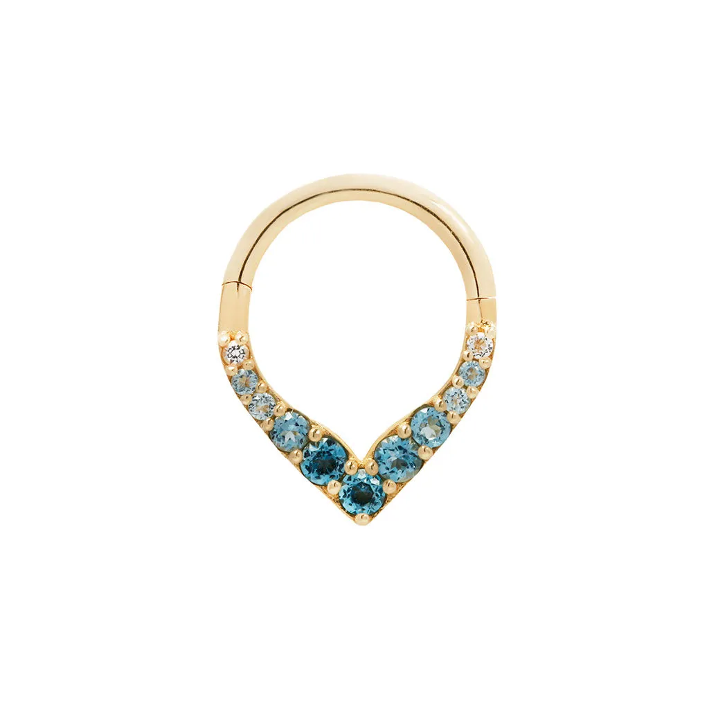 Rise   Shine - Blue Topaz Ombre - Clicker