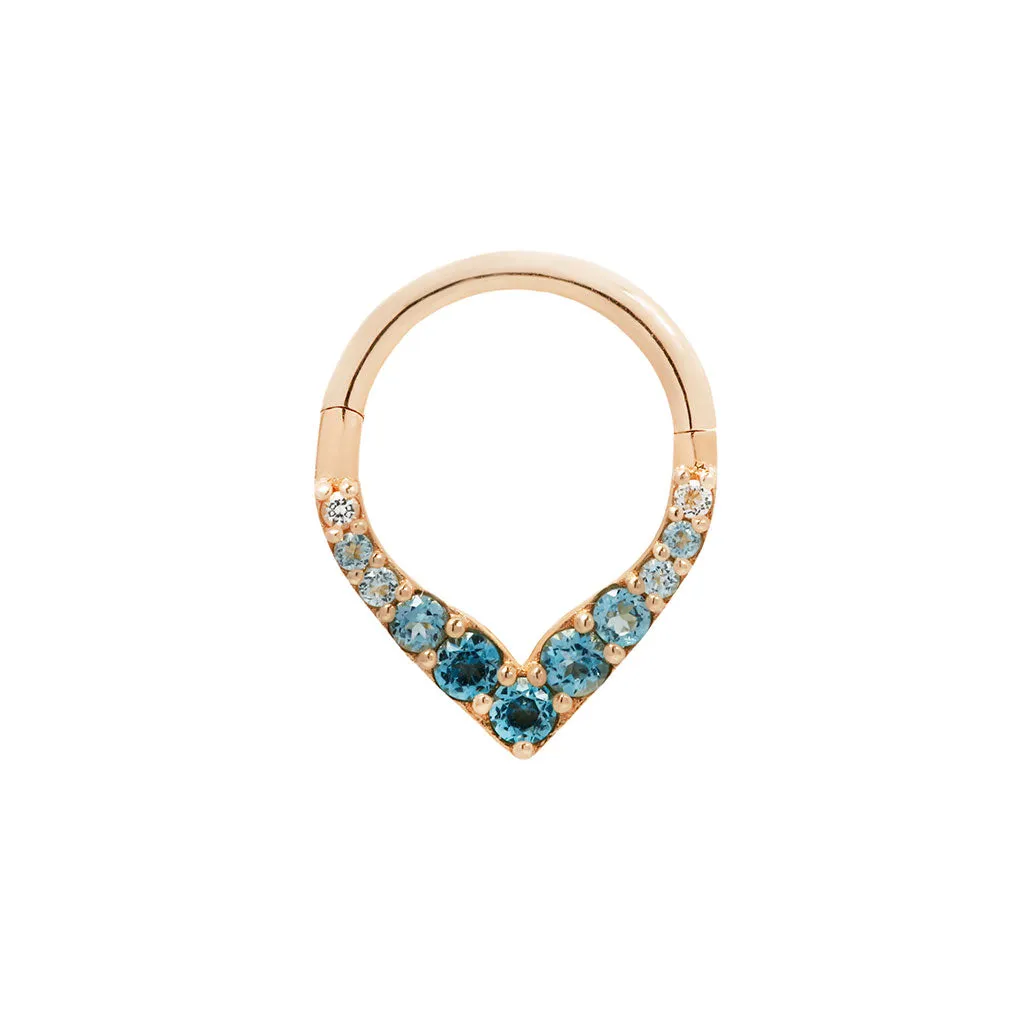 Rise   Shine - Blue Topaz Ombre - Clicker