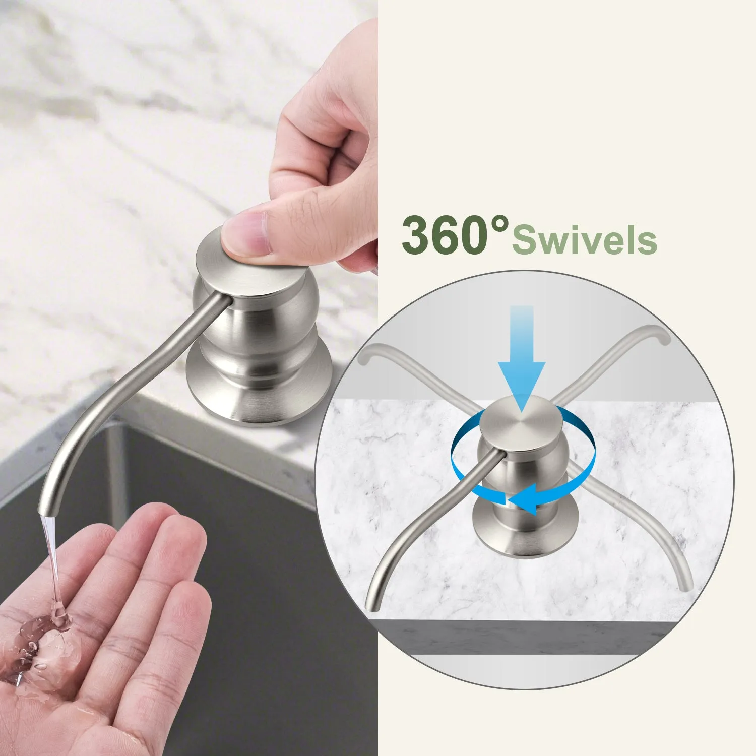 Samodra Kitchen Sink Lotion Dispenser F060