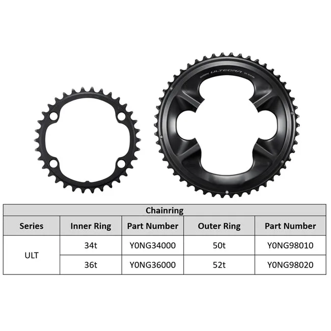 SHIMANO Ultegra FC-R8100-P Hollowtech II Power Meter 12-Speed Crank Arms