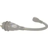 STAINLESS STEEL LED PIGTAIL ADAPTER