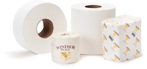 TOILET TISSUE/ Jumbo/ 9" Two-Ply, Soft, 12 Rolls