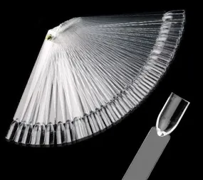 Transparent Nail Tips Display- 50 Piece